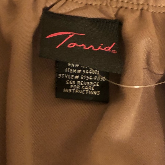 NWT Dark Brown tube top style dress - Picture 7 of 10